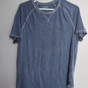 Express Blue Crew Neck T-Shirt Size Medium